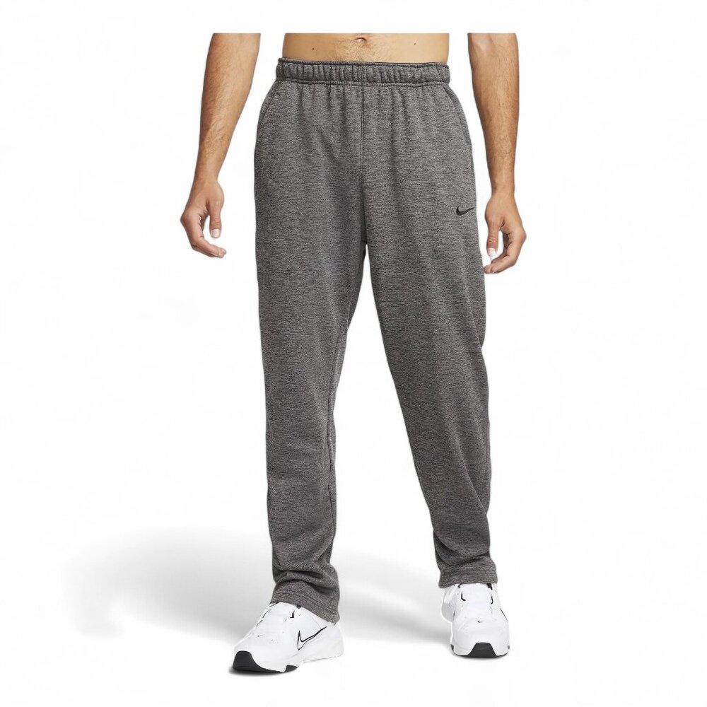 Nike Men's Size 4XL Therma-Fit Sweatpants Charcoal Heather Grey Athleticwear NWT